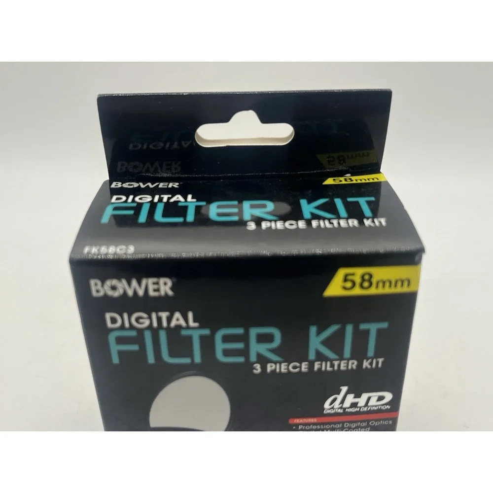 Bower Digital FK52C3 Digital Multi-Coated UV CPL‎ FLD 3 Pieces Filter Kit 52mm